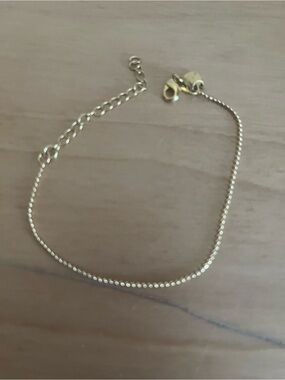 Delicate Gold-Tone Women's Chain Bracelet